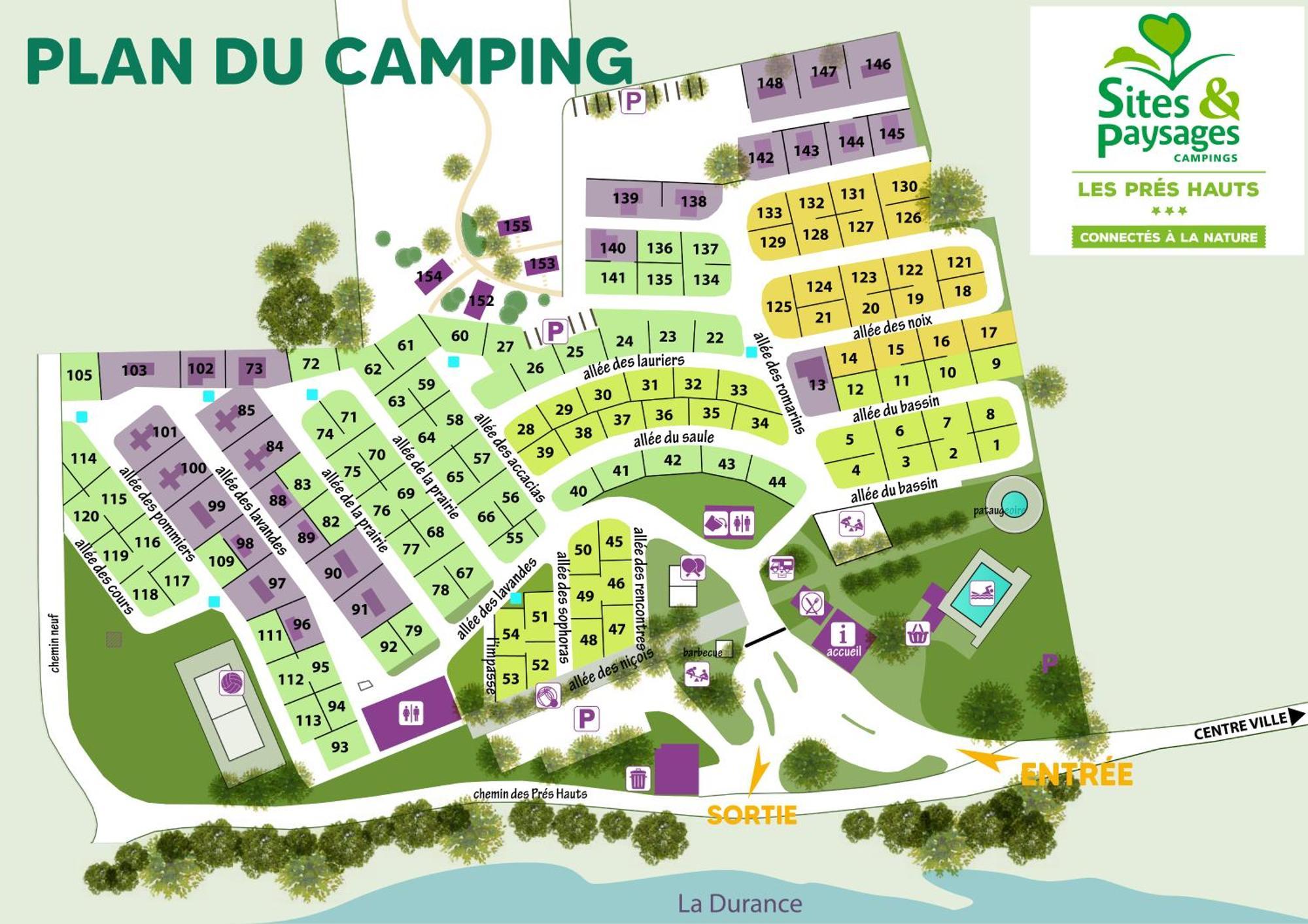 Camping Sites Et Paysages Les Pres Hauts Sisteron Buitenkant foto